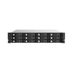 12-bay 2U rackmount SAS 12Gbps JBOD expansion enclosure, 2.5/3.5'' SAS 12Gbps & SAS/SATA 6Gbps drives, 4 x SFF-8644 Mini-SAS HD