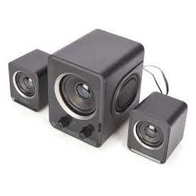 2.1 Mini Sub-Woofer System, 2x 3W + 1x 5W (RMS) black