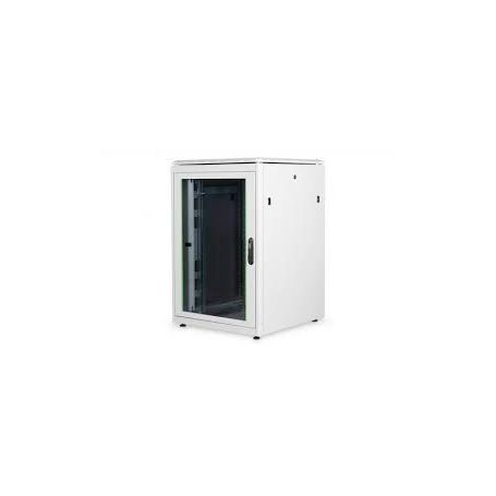 22U network rack, Unique 1164x800x800 mm, color grey (RAL 7035)