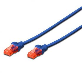 PATCH CORD CAT6 RJ45 1m BLU DIGITUS DK-1612-010/B