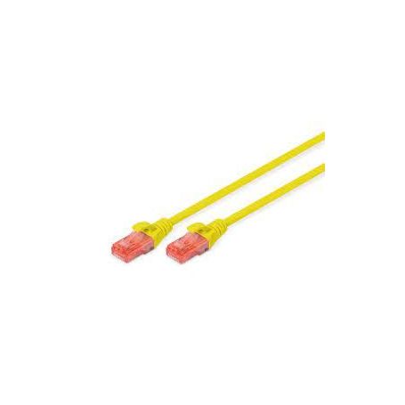 PATCH CORD CAT6 RJ45 1m YLW DIGITUS DK-1612-010/Y