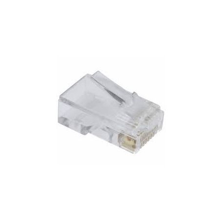 Modular Plug, for Flat Cable, 8P8C unshielded, ASS 0512 CO