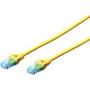 CAT 5e U-UTP patch cable, PVC AWG 26/7, length 1 m, color grey