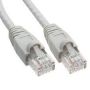 CAT 5e U-UTP patch cable, Cu, PVC AWG 26/7, length 0.5 m, color grey