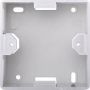 DIGITUS Surface mount box for faceplates 80x80x42 mm, color pure white, German layout