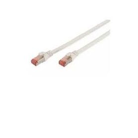 CAT 6 S-FTP patch cable, Cu, LSZH AWG 27/7, length 0.25 m, color white