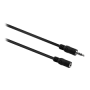 Headset extension cable, TRRS 3.5mm (4pin) M/F, 2.0m, bl