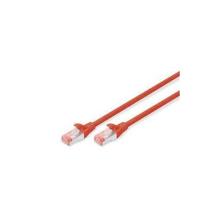 CAT 6 S-FTP patch cable, Cu, LSZH AWG 27/7, length 1 m, color orange