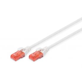 PATCH CORD CAT6 WH UTP 2.0m DIGITUS DK-1617-020/WH