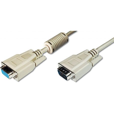 VGA Monitor connection cable, HD15 M/M, 1.8m, 3CF/4C, be