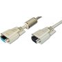 VGA Monitor connection cable, HD15 M/M, 1.8m, 3CF/4C, be