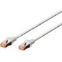 CAT 6 S-FTP patch cable, Cu, LSZH AWG 27/7, length 1.5 m, color grey