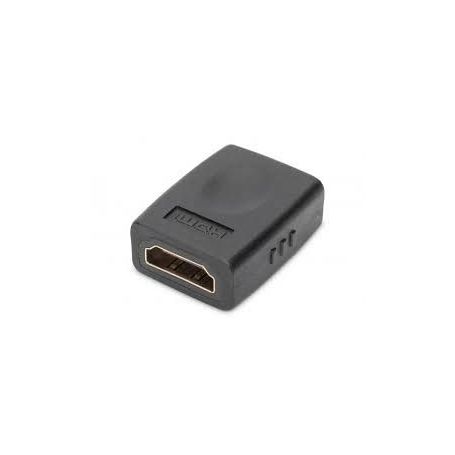 HDMI adapter, type A F/F, Ultra HD 60p, bl