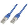 CAT 5e U-UTP patch cable, Cu, PVC AWG 26/7, length 5 m, color blue