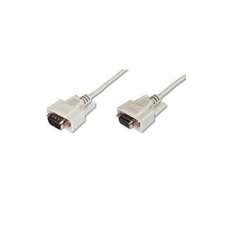 Datatransfer extension cable, D-Sub9 M/F, 2.0m, serial, molded, be