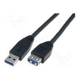 USB 3.0 extension cable, type A M/F, 1.8m, USB 3.0 conform, bl