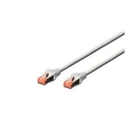 CAT 6 S-FTP patch cable, Cu, LSZH AWG 27/7, length 3 m, color grey