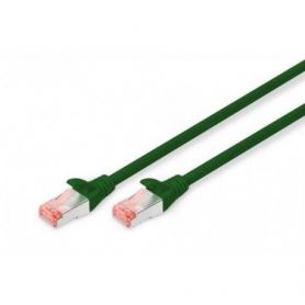 CAT 6 S-FTP patch cable, Cu, LSZH AWG 27/7, length 3 m, color green