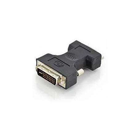 DVI adapter, DVI(24+5) - HD15 M/F, DVI-I dual link, bl