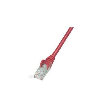 CAT 5e SF-UTP patch cable, Cu, PVC AWG 26/7, length 5 m, color red