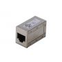 Modular Coupling, 8P8C, 1.1 shielded CAT6, metal housing