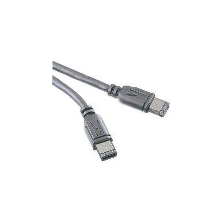 FireWire 400 connection cable, 6pin M/M, 1.8m, IEEE 1394-2008, bl