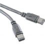 FireWire 400 connection cable, 6pin M/M, 1.8m, IEEE 1394-2008, bl