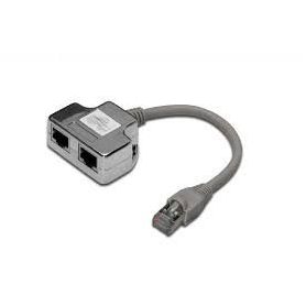 PATCH CORD CAT5e 2x CAT5e BLINDADO DN-93904