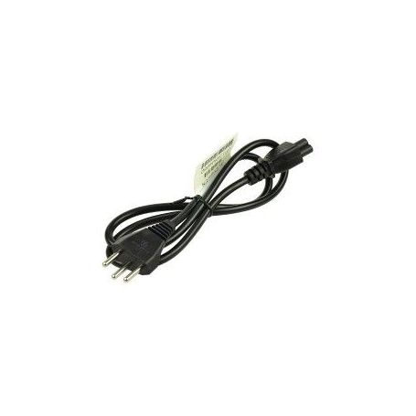 Power Power lead 2-Power UK - AC Mains Lead Cloverleaf UK 1M - Black PWR0004A-1M