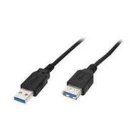 USB 3.0 extension cable, type A M/F, 1.8m, USB 3.0 conform, bl