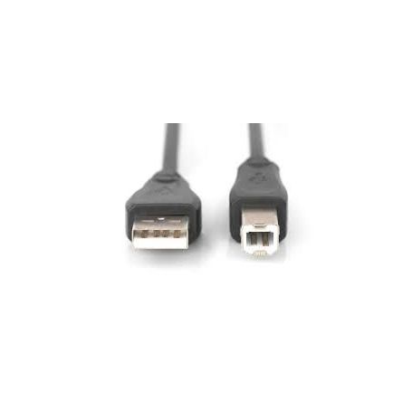 USB 2.0 connection cable, type A - B M/M, 5.0m, USB 2.0 conform, bl