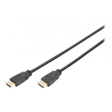 HDMI Premium High Speed connection cable, type A M/M, 1.0m, w/Ethernet, Ultra HD 60p, gold, bl