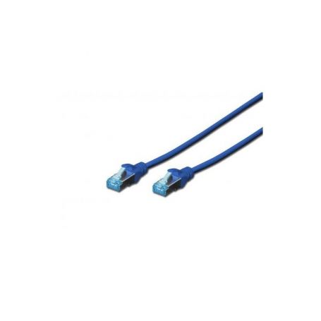 CAT 5e U-UTP patch cable, Cu, PVC AWG 26/7, length 10 m, color blue