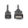 HDMI High Speed connection cable, type D - A M/M, 2.0m, w/Ethernet, Ultra HD 30p, gold, bl