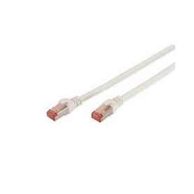 CAT 6 S-FTP patch cable, Cu, LSZH AWG 27/7, length 7 m, color white