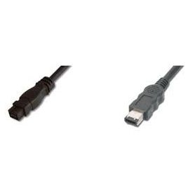 FireWire 400 connection cable, 6pin M/M, 3.0m, IEEE 1394-2008, bl