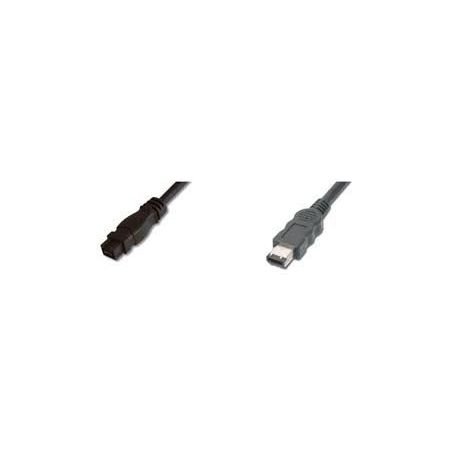 FireWire 400 connection cable, 6pin M/M, 3.0m, IEEE 1394-2008, bl