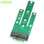 PCIe adaptercard NGFF(M.2) to SATA SATA III, up to 6.0Gb/s, PCI Express M.2 socket 2 (B Key) & 3 (M Key)