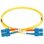 FO patch cord, duplex, SC to SC SM OS2 09/125 u, 1 m Length 1m