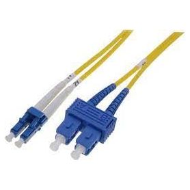 FO patch cord, duplex, ST to ST SM OS2 09/125 u, 1 m Length 1m