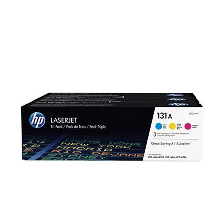 TONER HP 131A PACK3 1800PAG POR COR