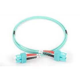 FO patch cord, duplex, SC to SC MM OM3 50/125 u, 1 m Length 1m, Class OM3