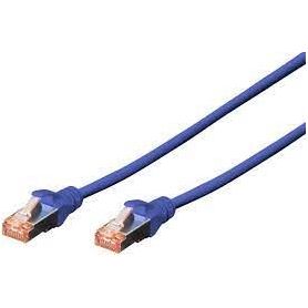 CAT 6 S-FTP patch cable, Cu, LSZH AWG 27/7, length 7 m, color blue