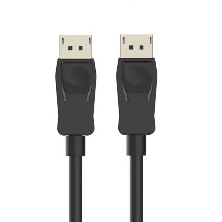 EWENT Cabo DisplayPort v1.2, 4k @ 60hZ, A/A AWG28, 1.0m, CU, shielded - EC1400