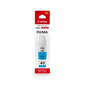 Canon GI-40 Cyan Ink Bottle - Compativel PIXMA G5040 / PIXMA G6040 - 3400C001