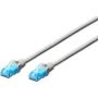 CAT 5e U-UTP patch cable, Cu, PVC AWG 26/7, length 15 m, color grey