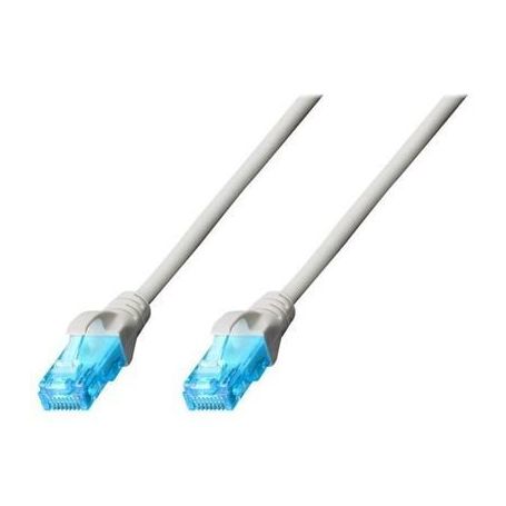 CAT 5e U-UTP patch cable, PVC AWG 26/7, length 30 m, color grey