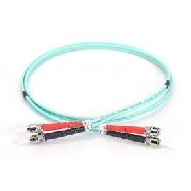 FO patch cord, duplex, ST to ST MM OM3 50/125 u, 2 m Length 2m, Class OM3