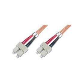 FO patch cord, duplex, SC to SC MM OM1 62.5/125 u, 5 m Length 5m