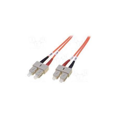 FO patch cord, duplex, SC to SC MM OM5 50/125 u, 1 m Length 1m